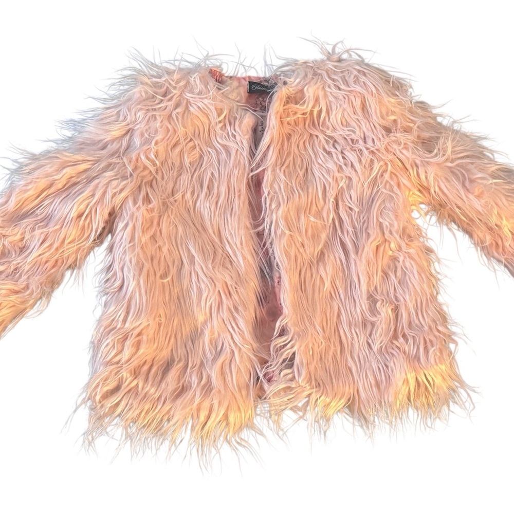 Forever 21 Kids Fluffy Pink Jacket
